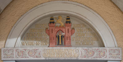  - Bauinschrift Nordfriedhof