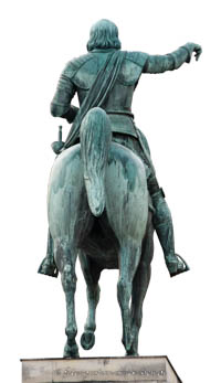 Gerhard Willhalm – Kurfürst Maximilian I. - Rückansicht