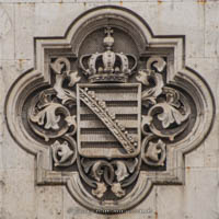 Feldherrnhalle - Wappen – Foto aus München