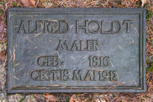 Gerhard Willhalm – Grab - Alfred Holdt