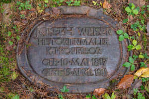 Gerhard Willhalm – Grab - Joseph Weiser