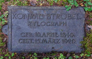 Grabstätte – Konrad Strobel
