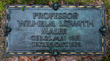 Gerhard Willhalm – Grab - Wilhelm Löwtih