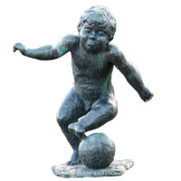 Dietz Lothar - Knabe mit Fußball