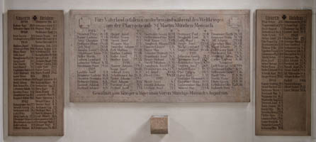 Kriegergedenktafel St. Martin