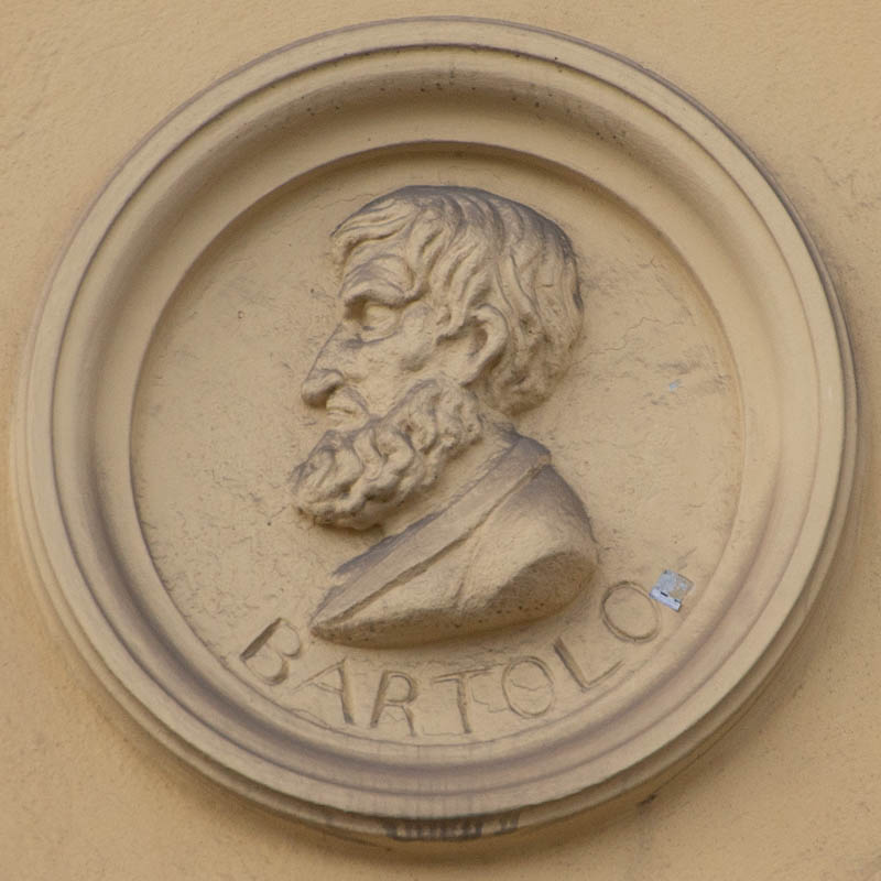 Tondi mit Reliefbüste - Bartolo