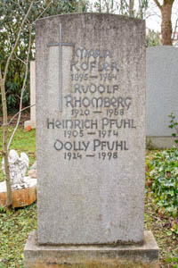 Grabstätte – Rudolf Rhomberg