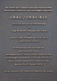 - Gedenktafel - Französische Kriegsgefangene 1870/71