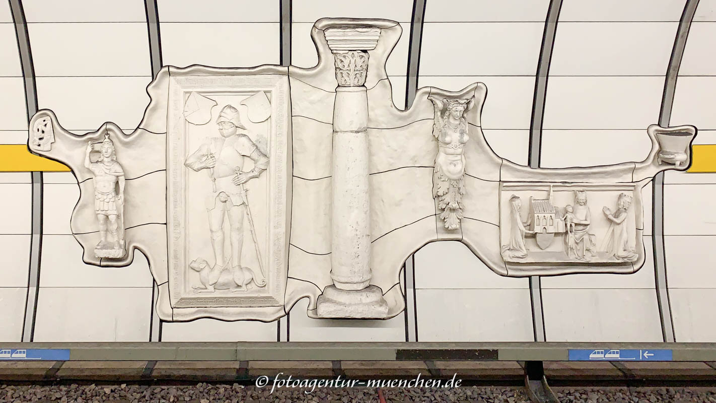 Denkmal - U-Bahnhof Lehel