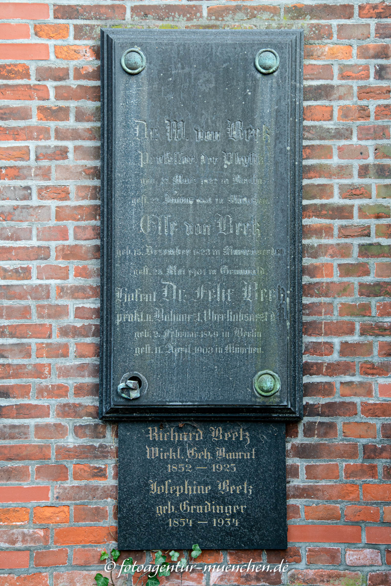 Grab - Wilhelm von Beetz