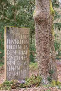 Gedenkstein für die gefallenen Befreiern 1919?