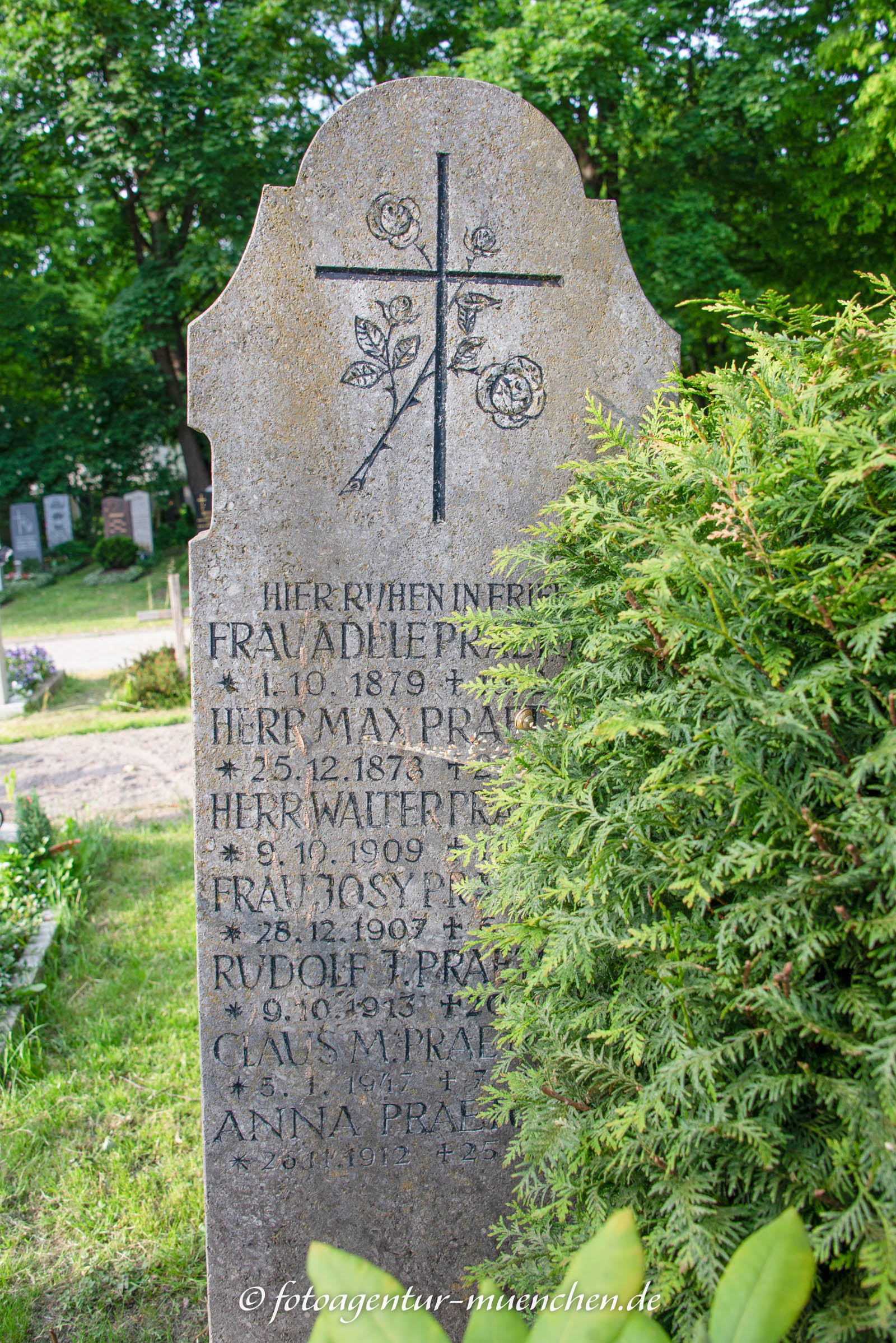 Grab - Rudolf Jakob Praetorius