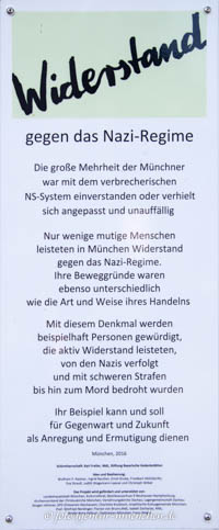 Widerstand gegen das Nazi-Regime