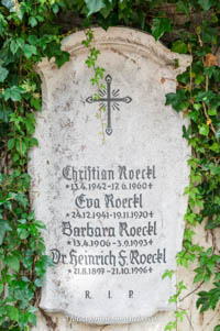 Grabstätte – Heinrich Roeckl