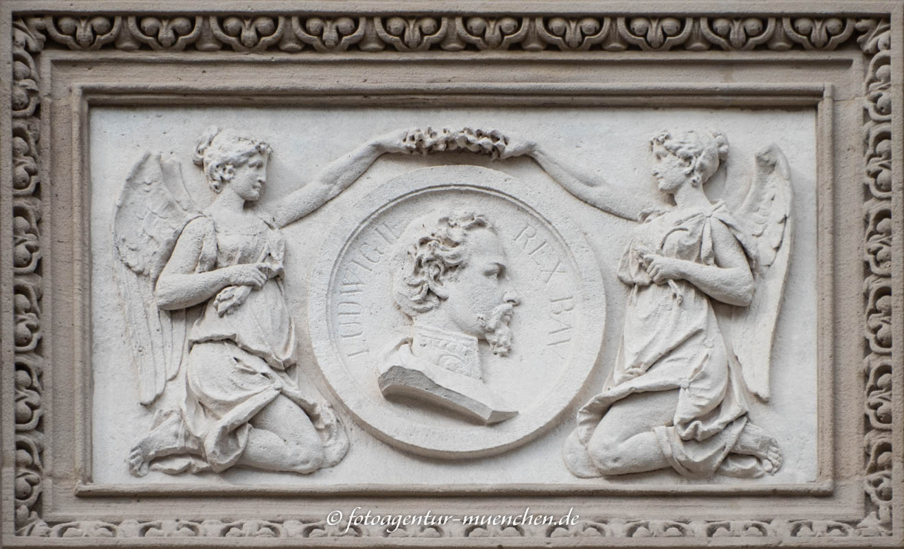 Relief - König Ludwig II. von Bayern