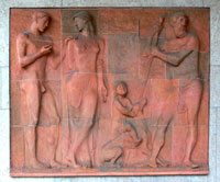 Mikorey Franz - Relief am Haus Maximiliansplatz 13