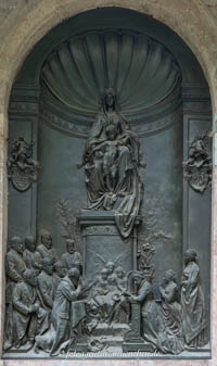 Miller Ferdinand von d. J. - Bronzerelief