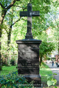 Grabstätte – Wilhelm Heinrich von Riehl