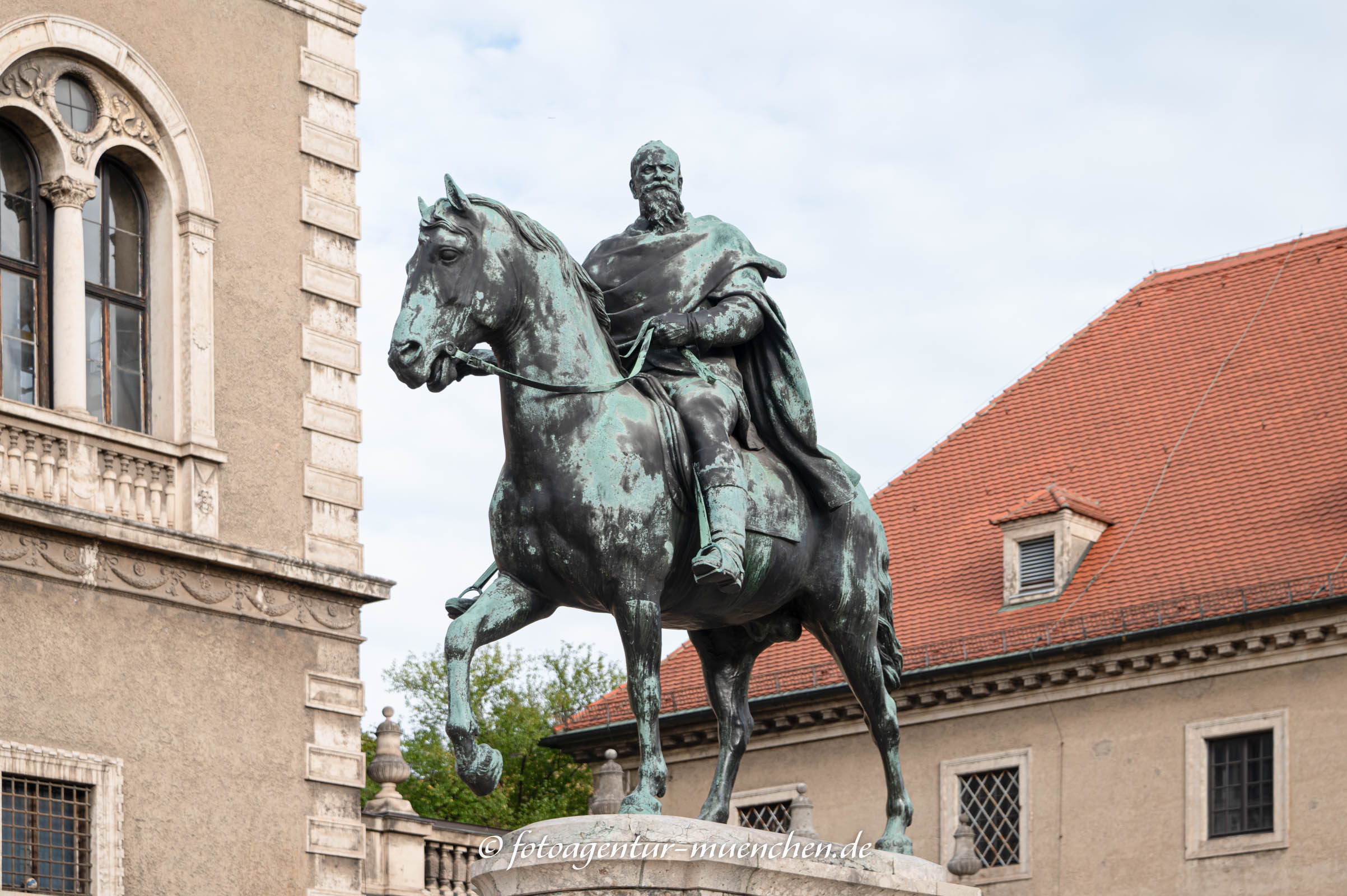 Reiterstandbild - Prinzregent Luitpold