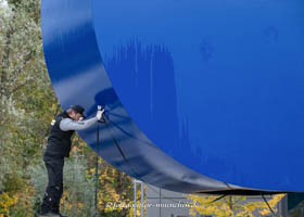 Gerhard Willhalm – Gerundetes Blau