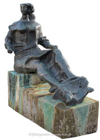 Gerhard Willhalm – Sitzendes Mädchen