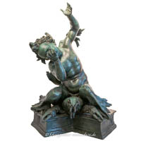  - Putti mit Hummer