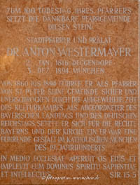  - Gedenktafel - Anton Westermayer