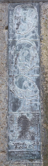 Gerhard Willhalm – Denkmal Adolf Kopping - Inschrift