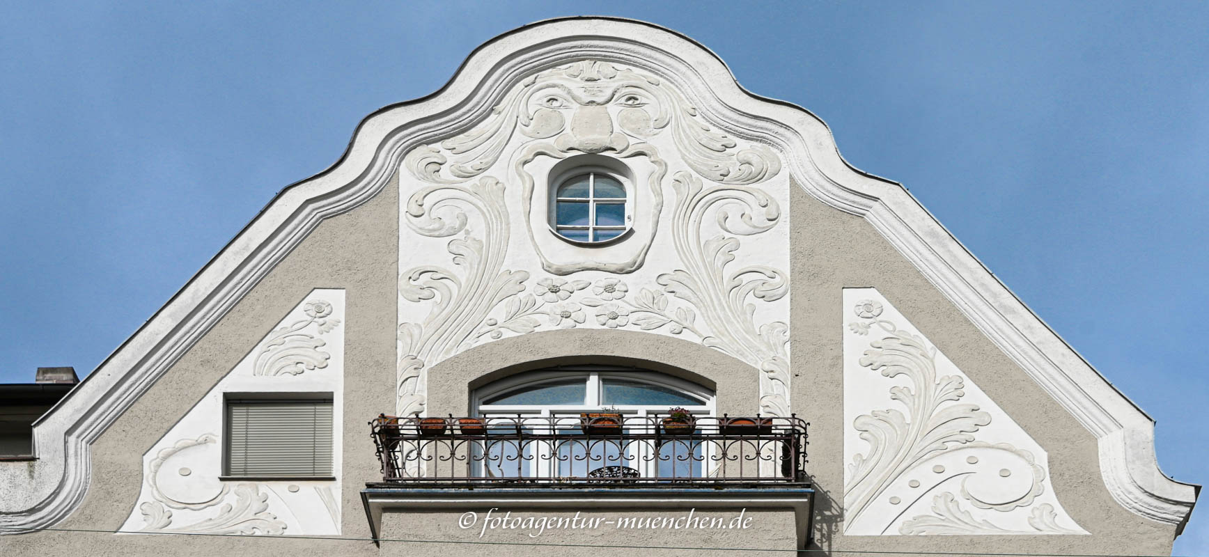 Giebel -Jugendstil