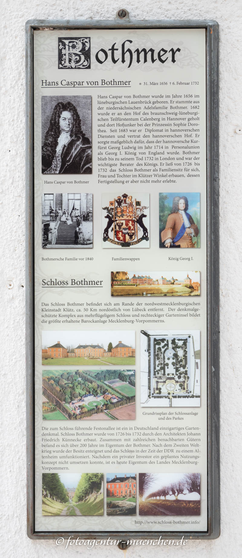 Hans Caspar von Bothmer – Denkmal/Kunstwerk in München