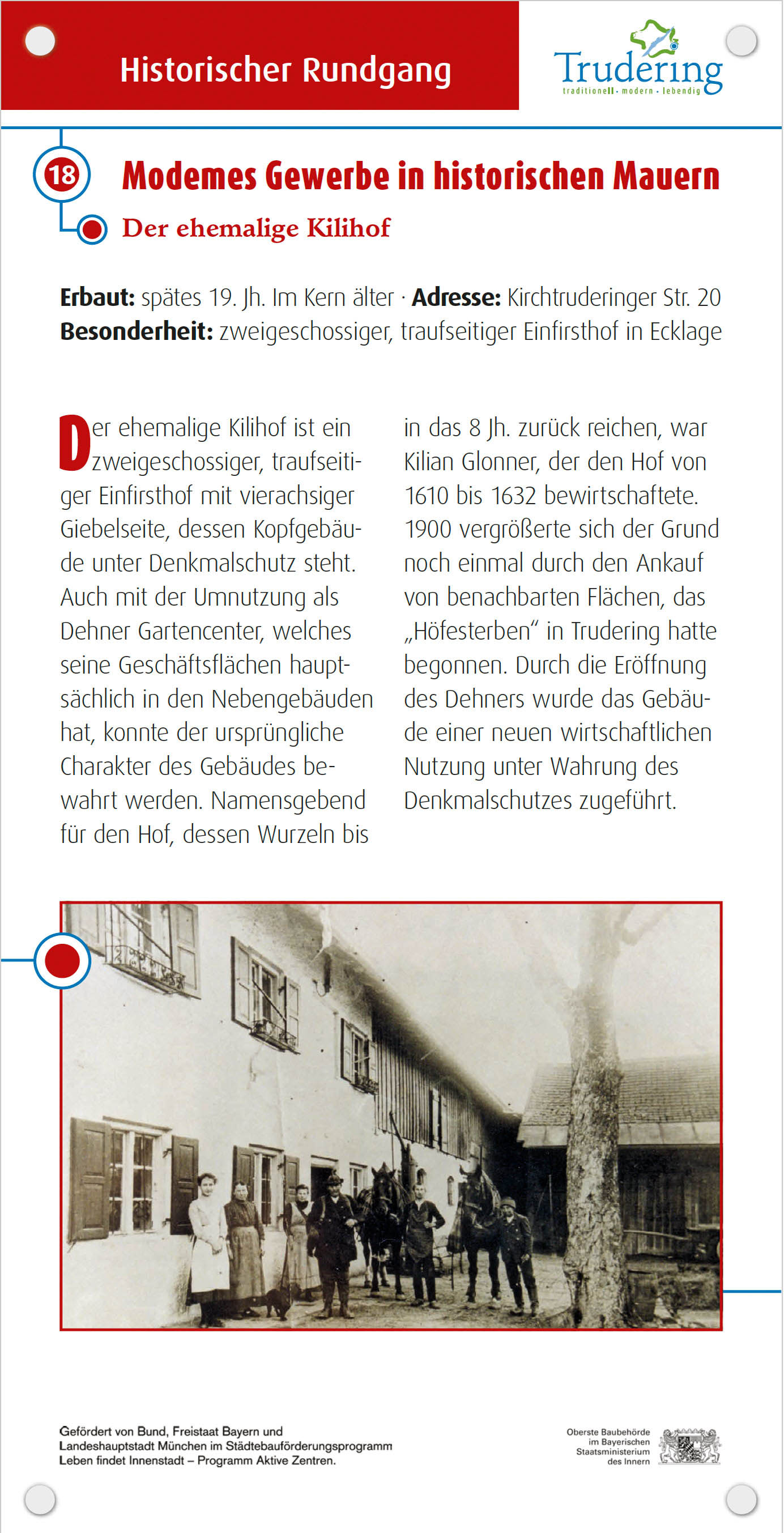 Der ehemalige Kilihof
