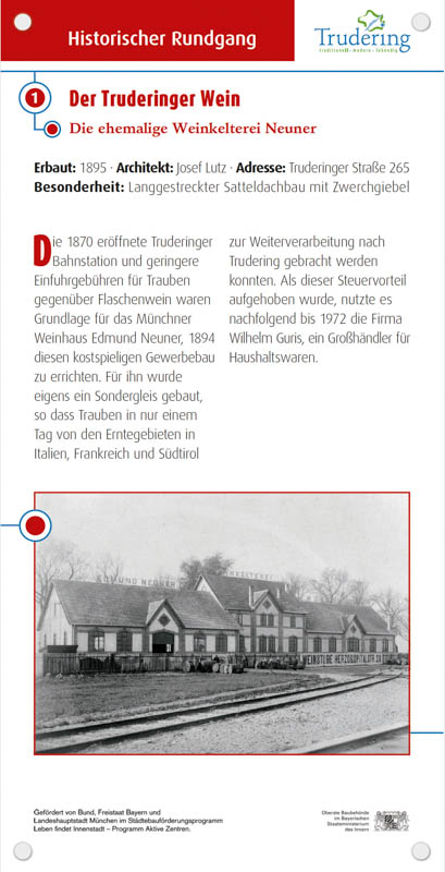Die ehemalige Weinkelterei Neuner