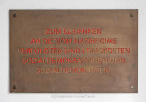 - Gedenktafel - SPD-Verfolgte