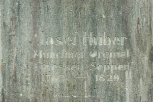 Gerhard Willhalm – Grab - Josef Huber (Finessensepperl)