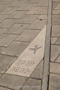  - Markierung ehemaliges Flugfeld 