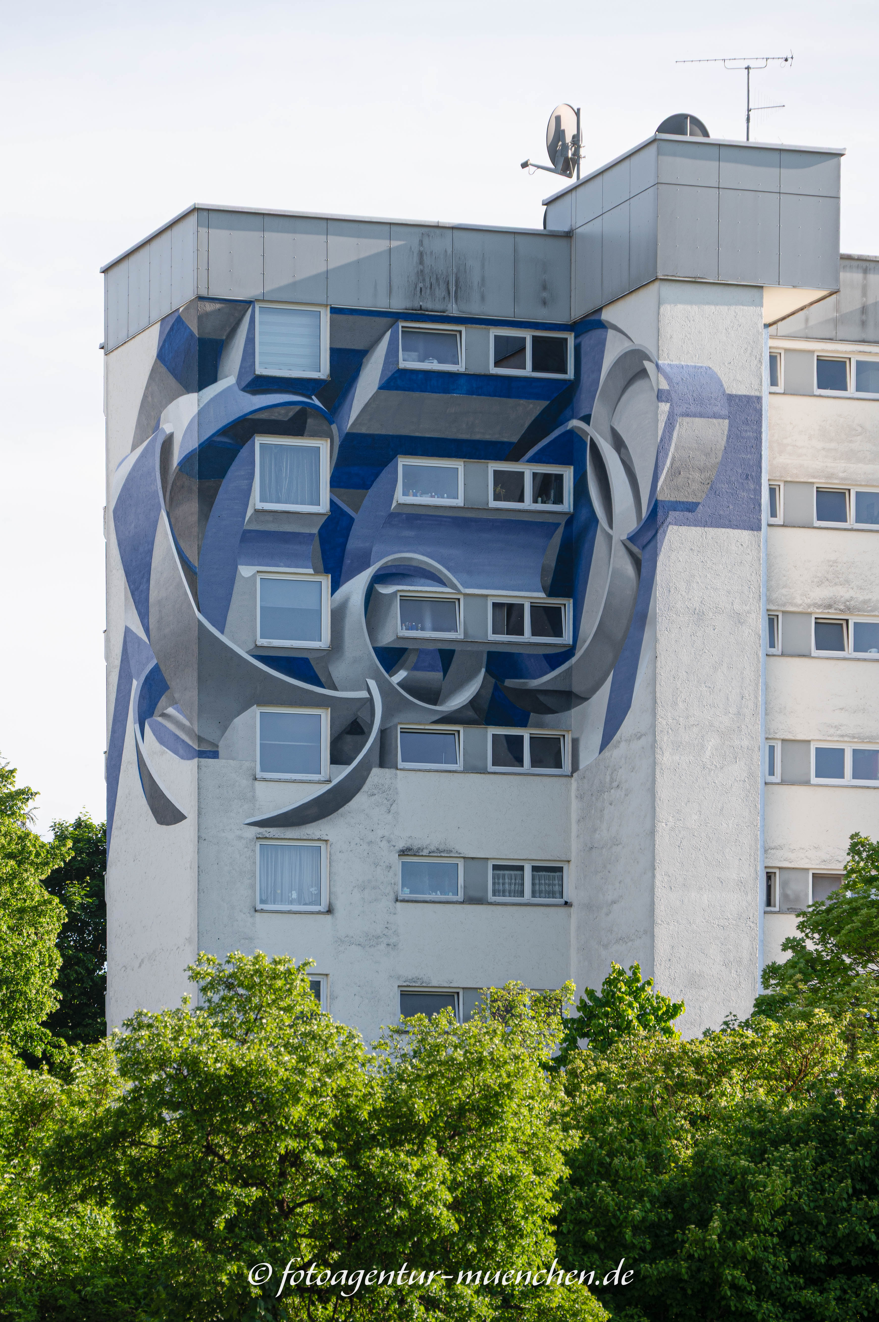 3D-Wandbild von PEETA