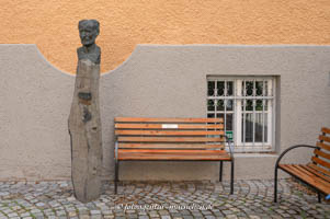 Denkmal - Friedrich Schiedel – Foto aus München