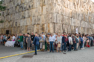 Bewachung der Münchner Synagoge – Foto aus München