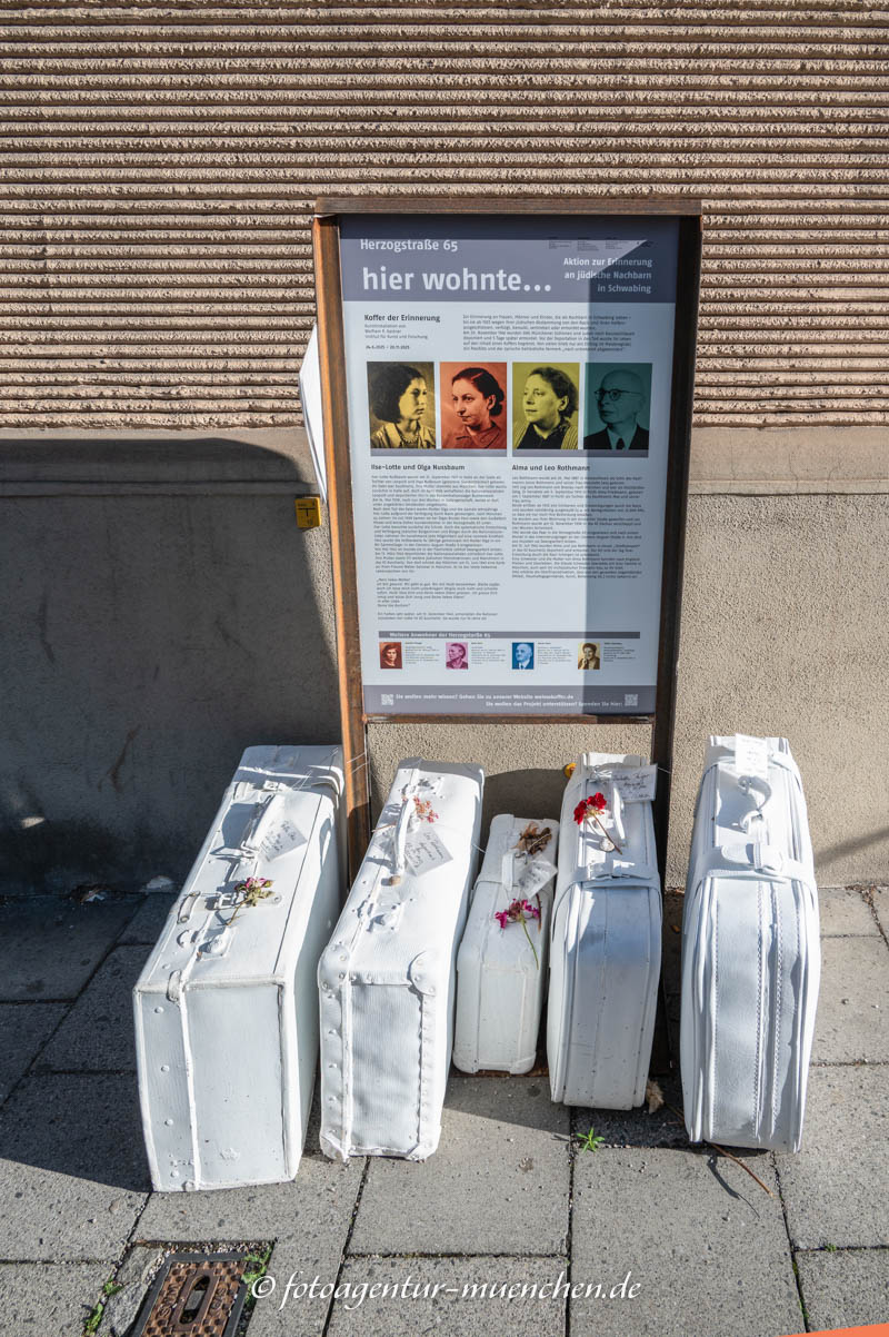 Weiße Koffer - Herzogstraße 65