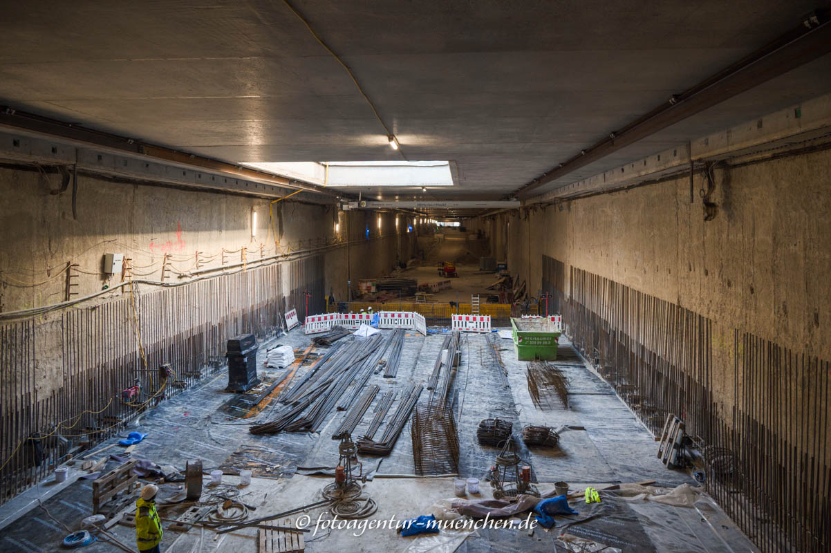 U-Bahnbaustelle - Laim