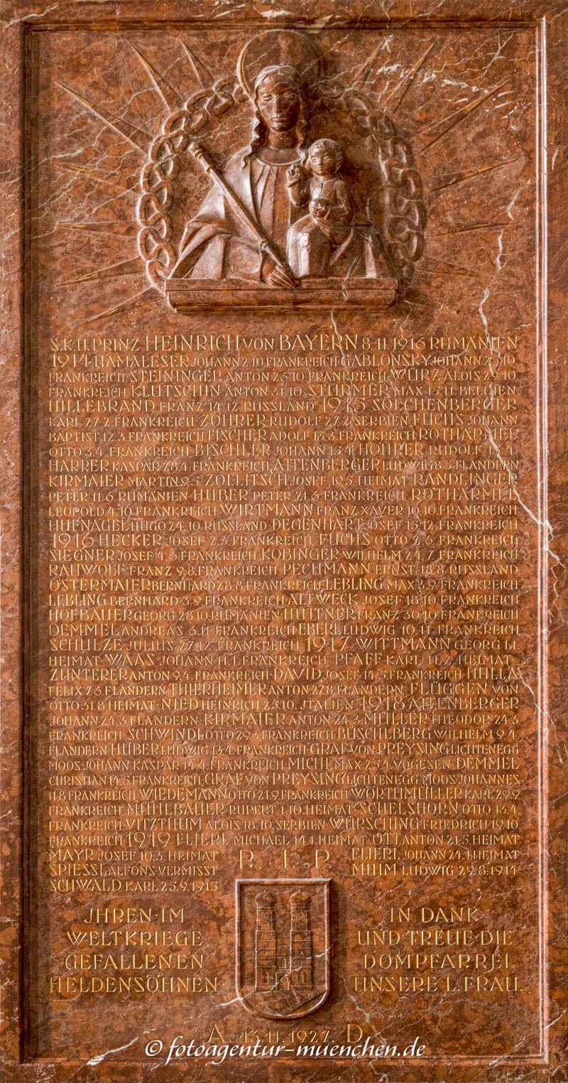 Gedenkplatte