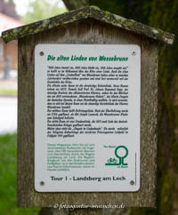  – Infotafel - Linden von Wessobrunn