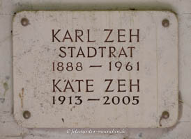 Grabstätte – Karl Zeh
