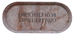  – Mariensäule - Inschrift