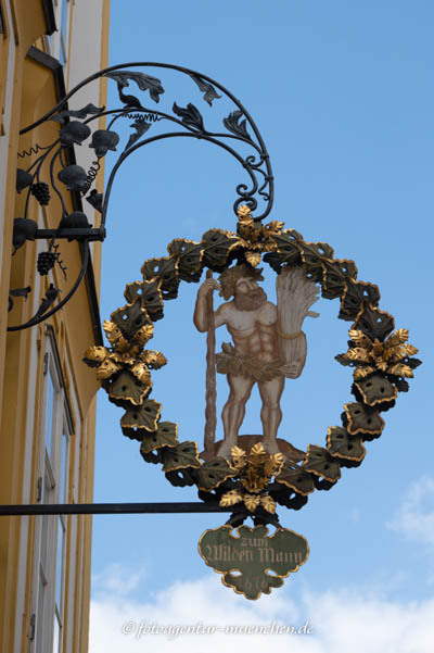 Nasenschild - Wilder Mann