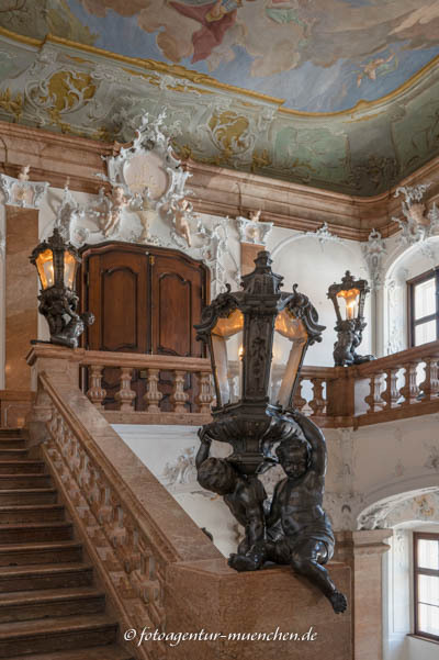 Neue Residenz - Treppenhaus