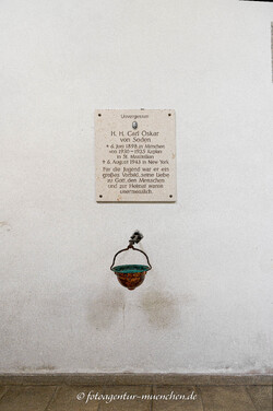Gedenktafel Carl Oskar von Soden