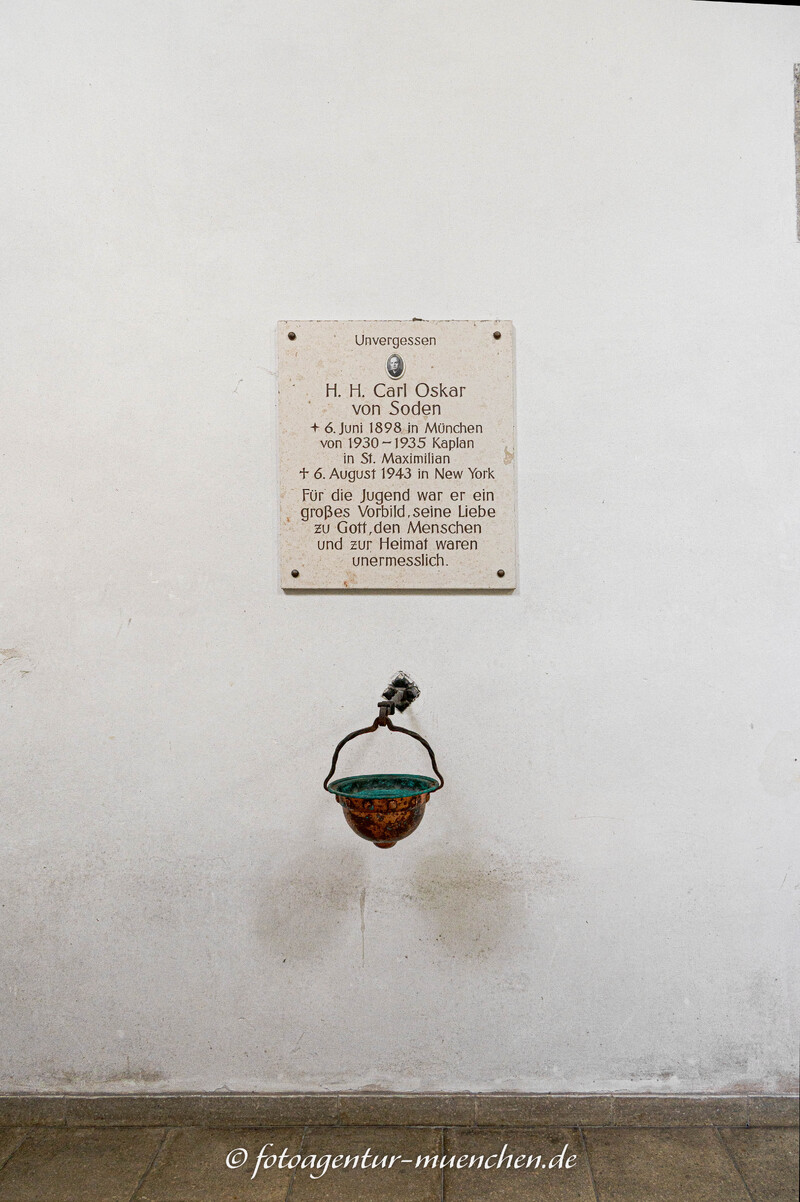 Gedenktafel Carl Oskar von Soden