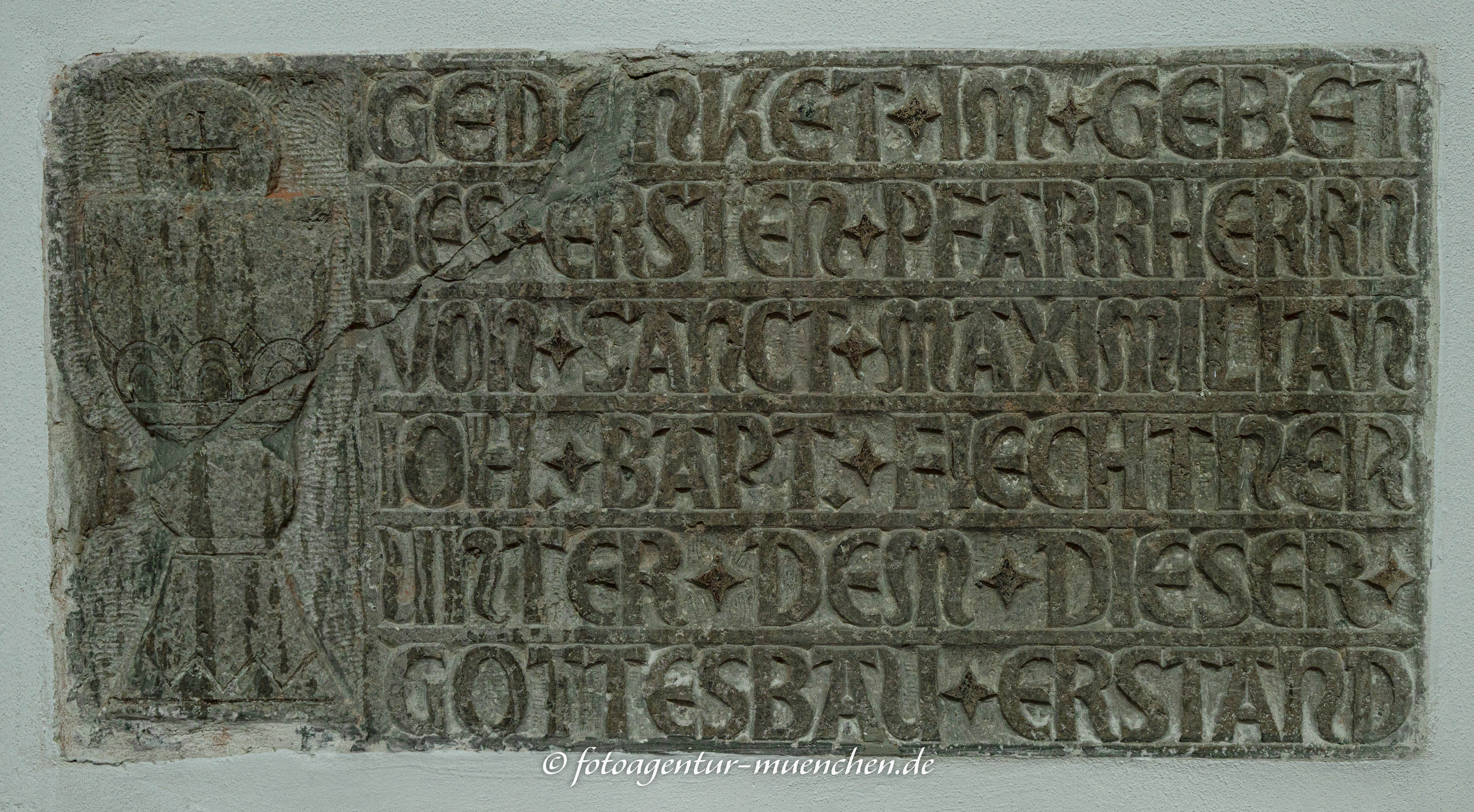 Gedenktafel - Johann Baptist Fichterer
