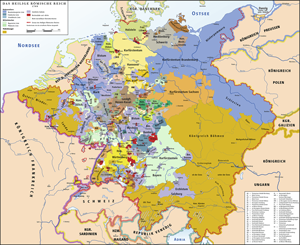 Das Heilig Römisches Reich 1789